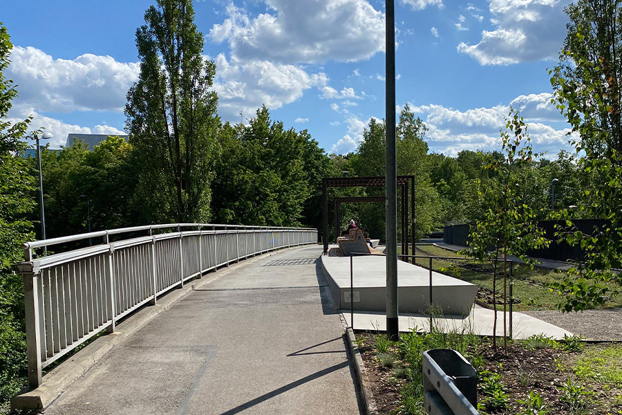 Highline Brücke Ingolstadt